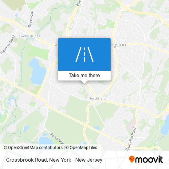 Mapa de Crossbrook Road