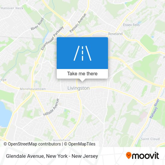 Mapa de Glendale Avenue