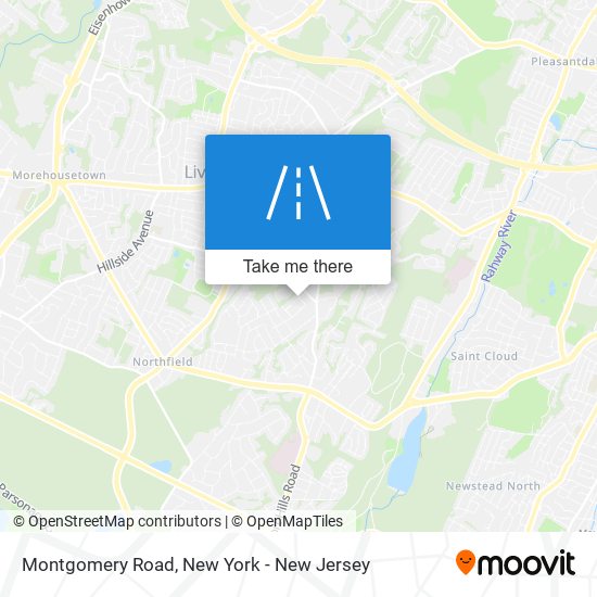 Montgomery Road map