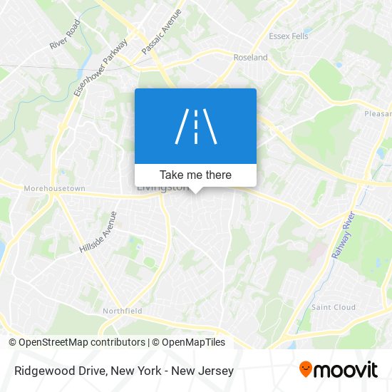 Ridgewood Drive map