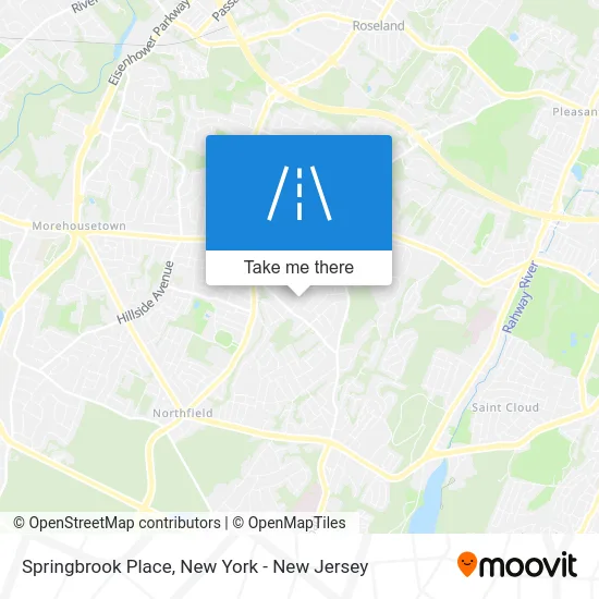 Springbrook Place map