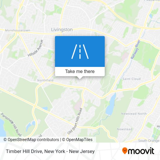 Mapa de Timber Hill Drive