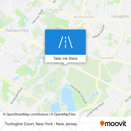 Turlington Court map