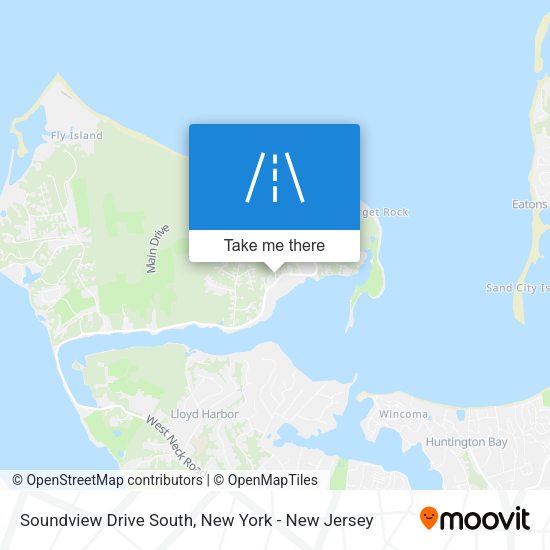 Mapa de Soundview Drive South