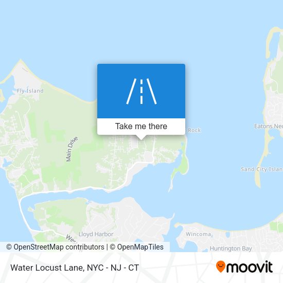 Mapa de Water Locust Lane