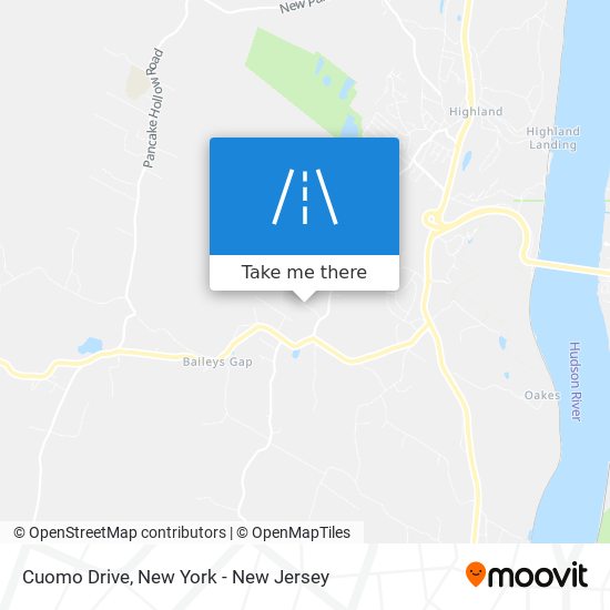 Cuomo Drive map