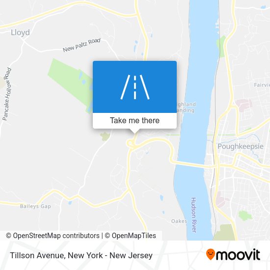 Mapa de Tillson Avenue