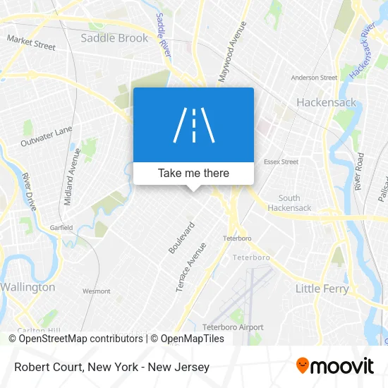 Mapa de Robert Court