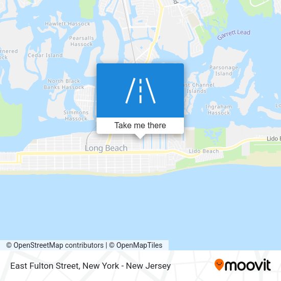 Mapa de East Fulton Street