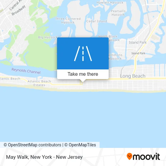 May Walk map