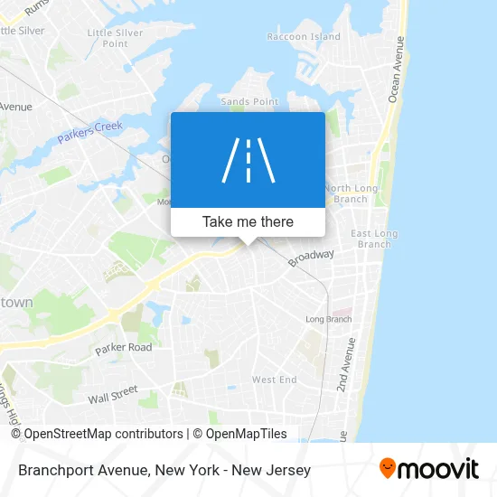 Branchport Avenue map