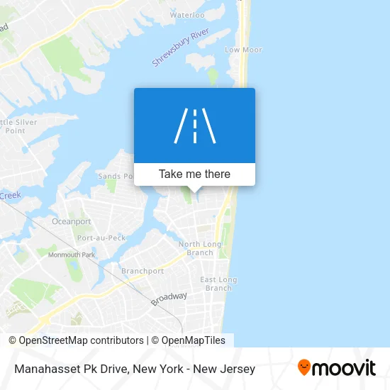 Manahasset Pk Drive map