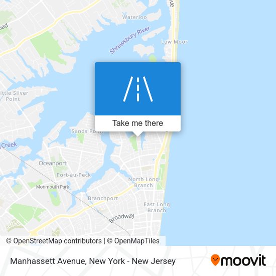 Mapa de Manhassett Avenue