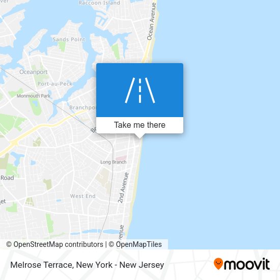 Mapa de Melrose Terrace