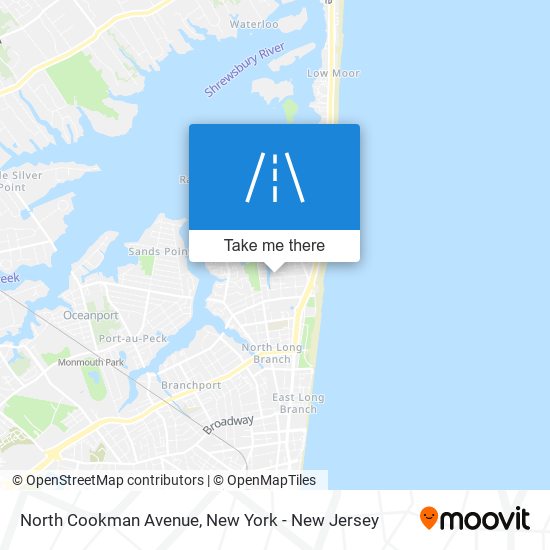 Mapa de North Cookman Avenue