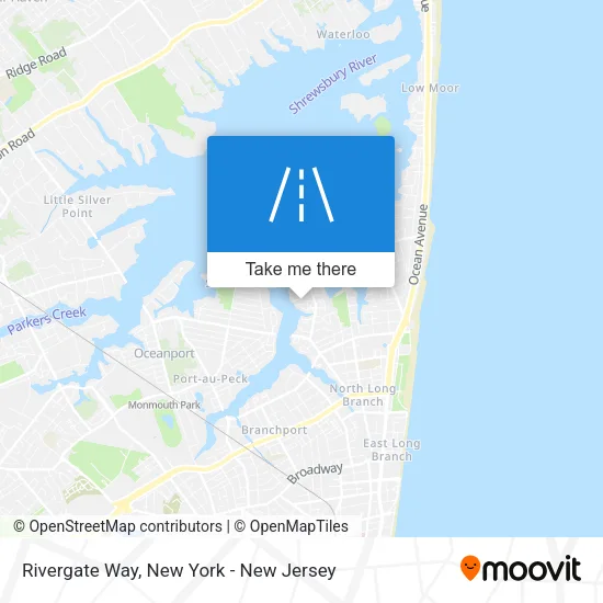 Rivergate Way map