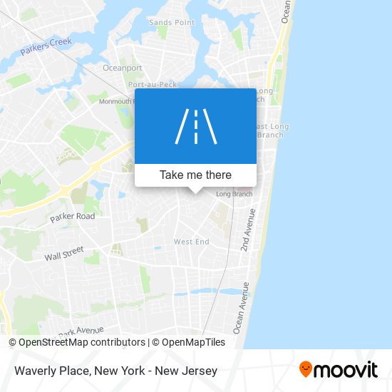 Waverly Place map