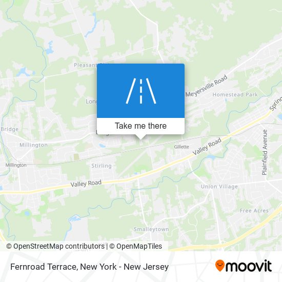 Fernroad Terrace map