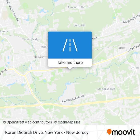 Karen Dietirch Drive map