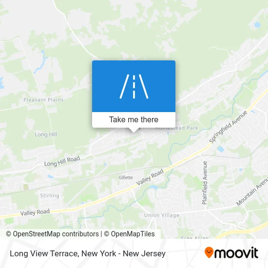 Long View Terrace map