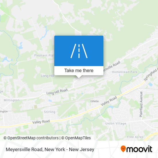 Mapa de Meyersville Road