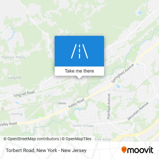 Torbert Road map