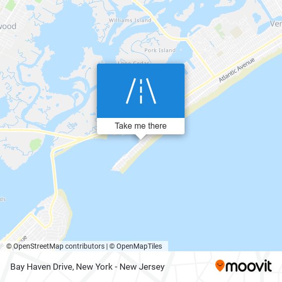 Bay Haven Drive map