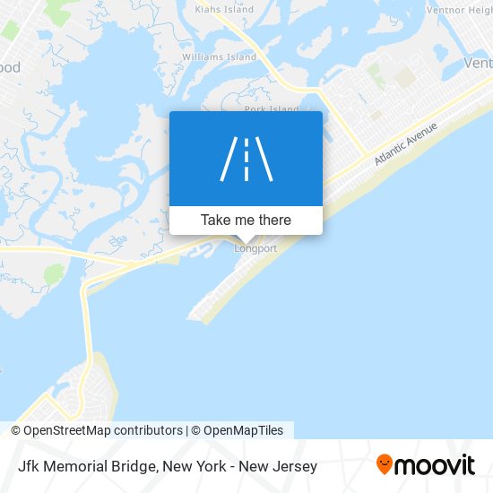 Mapa de Jfk Memorial Bridge