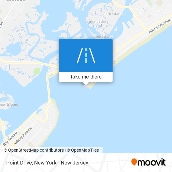 Point Drive map