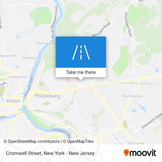 Mapa de Cromwell Street