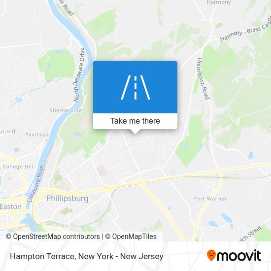 Mapa de Hampton Terrace