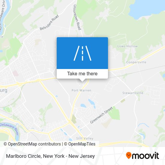 Mapa de Marlboro Circle