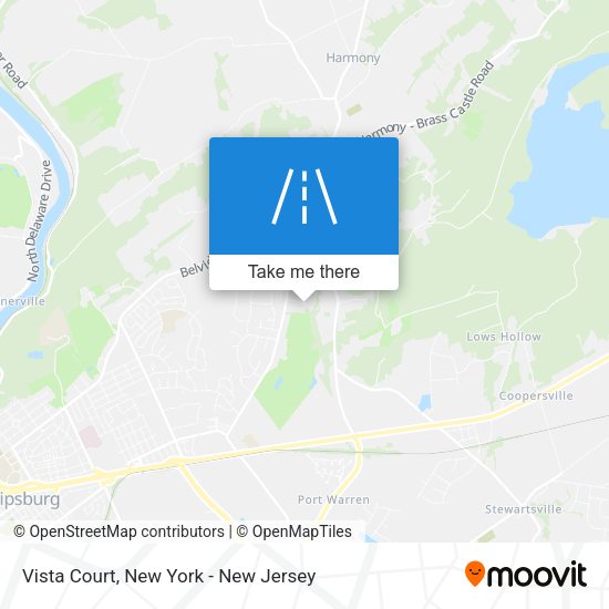 Mapa de Vista Court