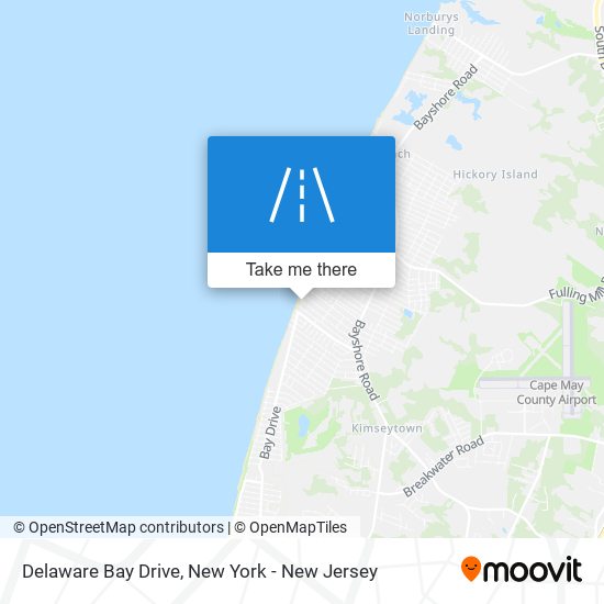 Mapa de Delaware Bay Drive