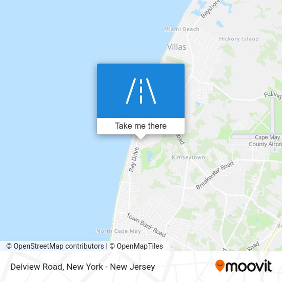 Mapa de Delview Road