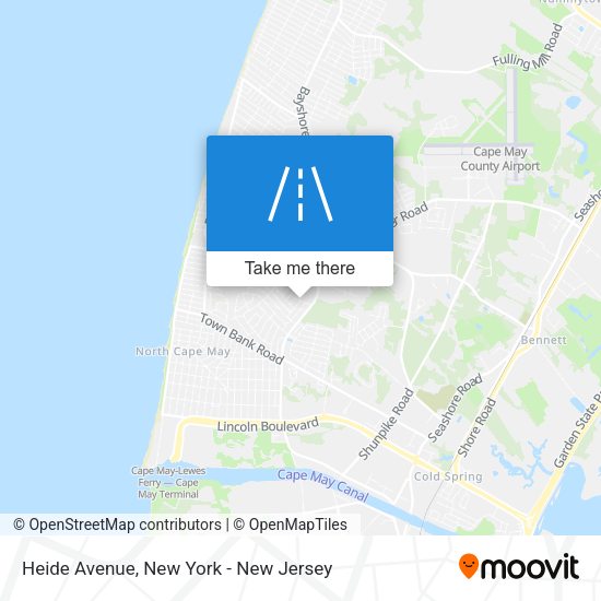 Mapa de Heide Avenue