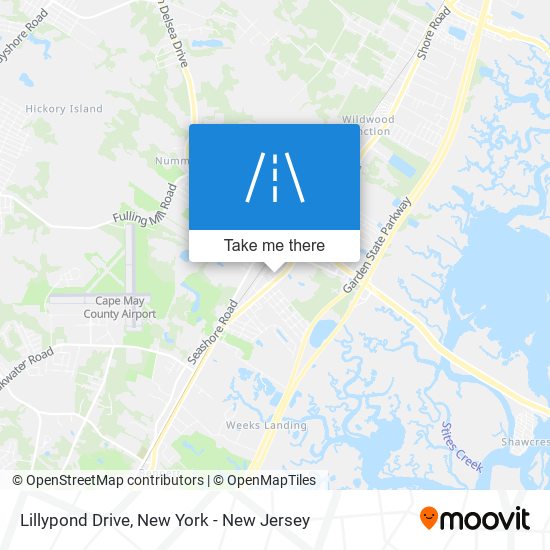 Mapa de Lillypond Drive