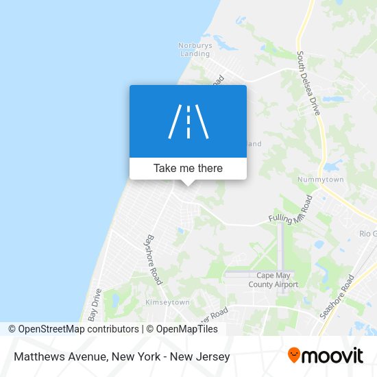 Mapa de Matthews Avenue