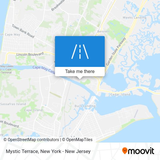 Mapa de Mystic Terrace
