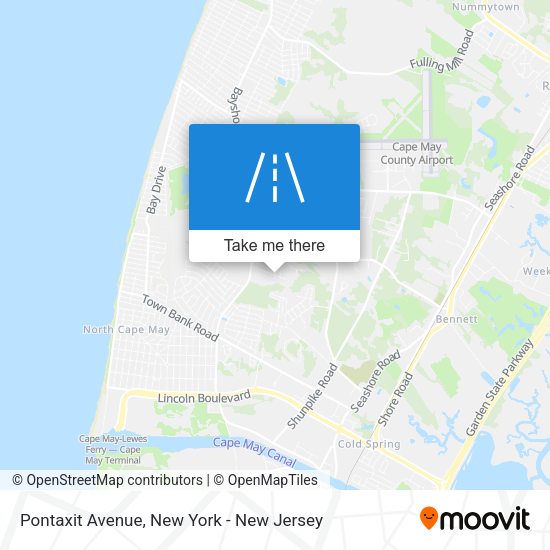 Mapa de Pontaxit Avenue