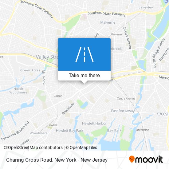 Mapa de Charing Cross Road