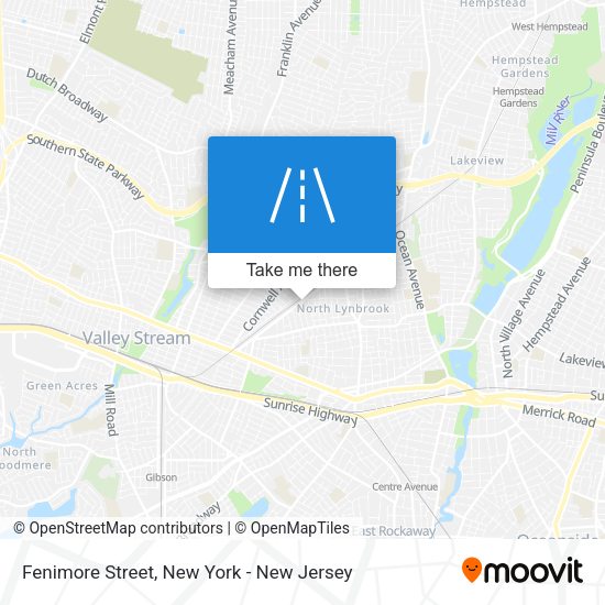 Mapa de Fenimore Street