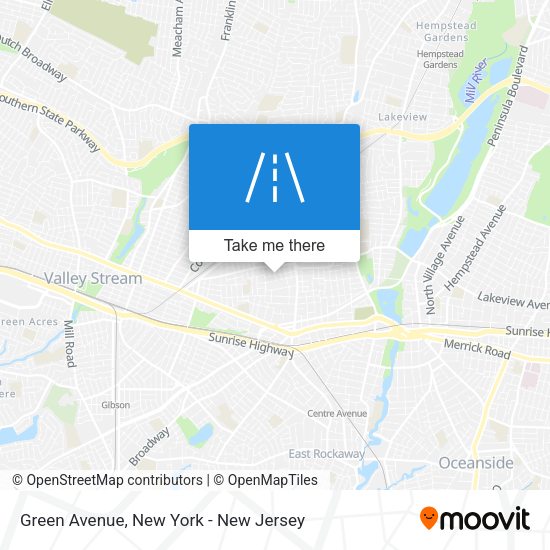Mapa de Green Avenue