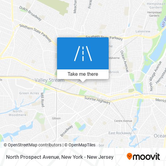 Mapa de North Prospect Avenue