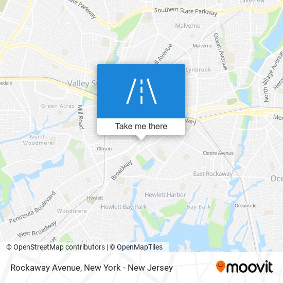 Mapa de Rockaway Avenue