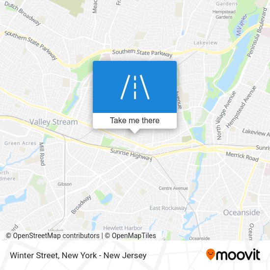 Mapa de Winter Street
