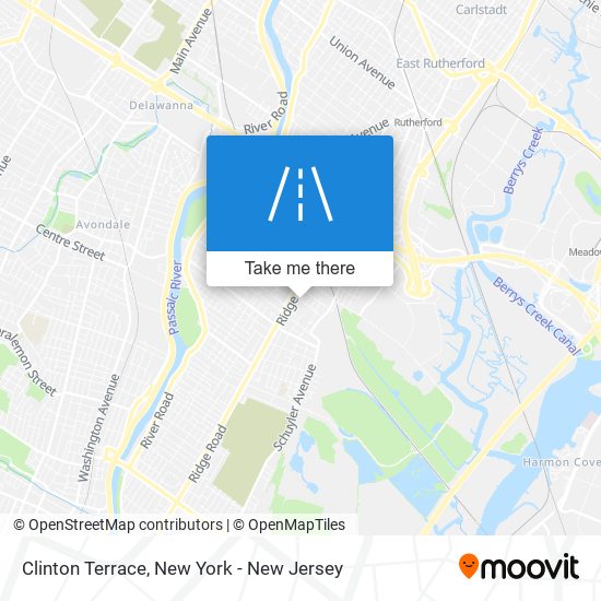 Clinton Terrace map