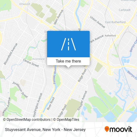 Stuyvesant Avenue map