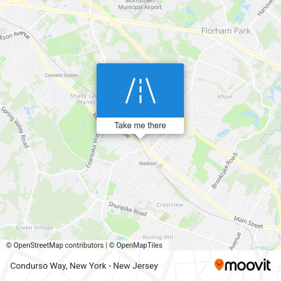 Mapa de Condurso Way