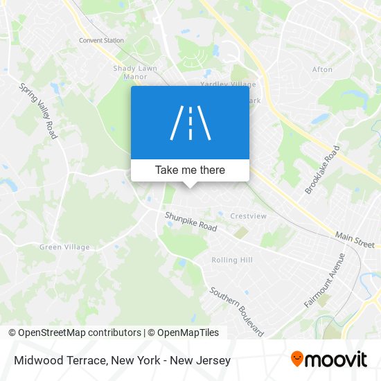 Midwood Terrace map